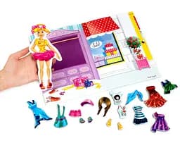 Магнітна гра Vladi Toys Білявка, у папці (VT3204-30) - мініатюра 2