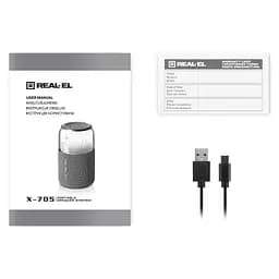 Акустична система REAL-EL X-705 Black (EL121600024) - мініатюра 11