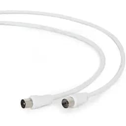 Антенный кабель-удлинитель Cablexpert CCV-515-W белый 75 Ом 1.8 м (CCV-515-W)