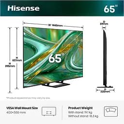 LED-телевізор Hisense 65E8S (7263492) - мініатюра 2
