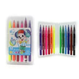 Набір фломастерів-пензлів Mouse 215-12