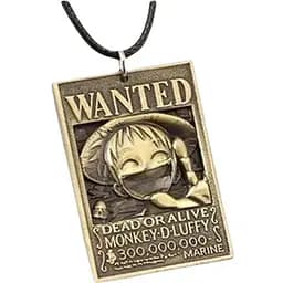 Тиснений кулон Ван-Піс One Piece Poster Luffy бронза ОР 27.028