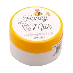 Нічна маска для губ A'pieu Honey & MilkLip Sleeping Pack з медом і молоком 6.7 г - мініатюра 2