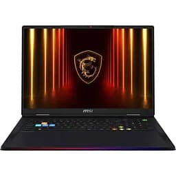 Ноутбук MSI 18 Raider 18 HX AI A2XWIG Mini LED/3840x2400/Ultra 9 285HX/64 ГБ/ 2000 ГБ/RTX 5080/Win11/black (A2XWIG-251UA)