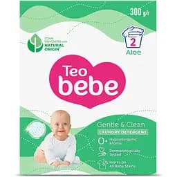 Пральний порошок Teo Bebe Gentle & Clean Aloe 300 г