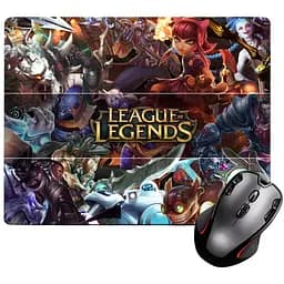 Ігрова поверхня Nextprint Герої ЛОЛ League of Legends 220 х 180 мм (570)