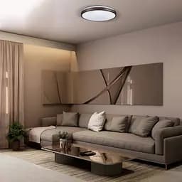 Стельовий світильник Ring матовий 80W 480 x 60 мм 3000К-6500К з ДК бронзовий - мініатюра 8