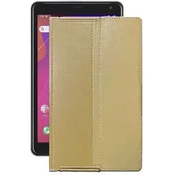 Чехол StatusCASE из экокожи для планшета Prestigio Q Pro Бежевый