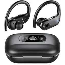 Беспроводные наушники Bluetooth со светодиодным зарядным чехлом