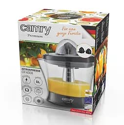 Електрична соковижималка для цитрусових Camry CR 4008 - мініатюра 10