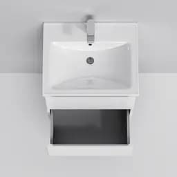 Тумба підвісна AM.PM X - Joy 55 см з умивальником M85-FHX0552-WC0552WG38 - мініатюра 6