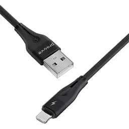 Кабель Proove Soft Silicone USB-A to Lightning 1m Black (CCSO20001101) [133328] - мініатюра 3