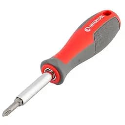 Отвертка с набором бит двусторонними Intertool 6-в-1 Pro VT-3341