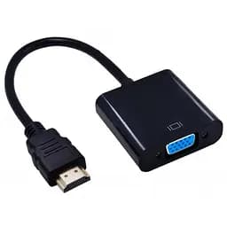 Конвертер HDMI M тато на VGA f мама перехідник адаптер ATcom  - мініатюра 2