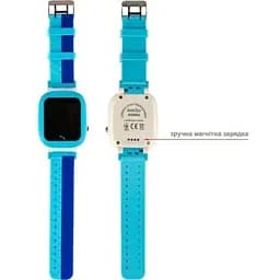 Smart Watch AmiGo GO004 Splashproof Camera+Led Blue UA UCRF - мініатюра 5