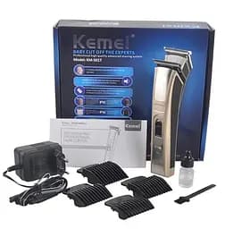 Машинка триммер для стрижки волос и бороды Kemei KM-5017