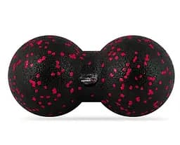 Массажный мяч двойной PowerPlay PP-4352 Epp foam peanut ball (d8*16 см) Черно/Красный (PP_4352_Red_8*16)