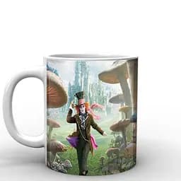 Кухоль GeekLand Аліса в країні чудес Alice in Wonderland ліс чудес AW.02.003 330 мл білий - мініатюра 2