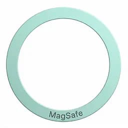 Металлическое кільце Silicone Magnetic Aquamarine