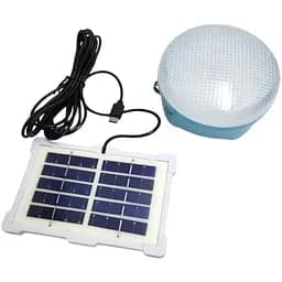 Фонарь аккумуляторная лампа CcLamp RB-CL023В LED 3 режима работы солнечная панель 50 Вт