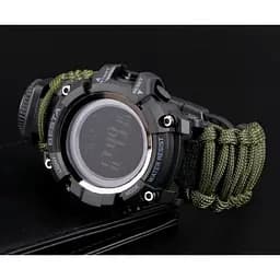 Годинники чоловічі наручні Besta Tactical з компасом (Зелений) - мініатюра 3