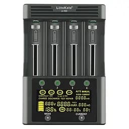 Зарядний пристрій LiitoKala Lii-600 для акумуляторів АА, ААА, 18650, 21700, 26650 Li-ion, Ni-MH, Ni-Cd (19415)