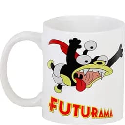 Кухоль GeekLand Футурама Futurama 02.31 у польоті 330 мл білий - мініатюра 3