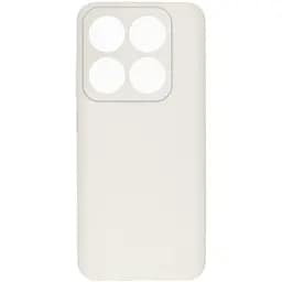 Чехол Silicone Cover Lakshmi Full Camera (AAA) для Xiaomi 14T Pro Белый / White