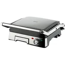 Прижимной контактный гриль RAF R.238 с антипригарным покрытием 2200 Вт с лотком для жира