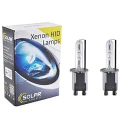 Ксеноновая лампа Solar H3 CERAMIC 5000K, 85V, 35W PK22s KET, 2шт(1351)