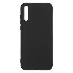 Чехол-накладка для смартфона HUAWEI P Smart S противоударный, силиконовый, термополиуретановый (ТПУ), с защитой камеры и корпуса, черный, защита всего корпуса, ArmorStandart (ARM57083)