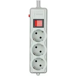 Сетевой фильтр Gembird SPG3-G-6G-PRO 1.8 м 3 розетки