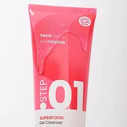 Очищуючий гель для шкіри обличчя Superfood The Routine Face Facts 120 мл - мініатюра 2