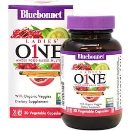Мультивитамины женские Bluebonnet Nutrition Ladies One 30 капсул
