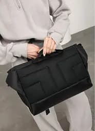 Сумка жіноча Sambag DART Чорна 33 х 24 х 10 см (51311301) - мініатюра 10