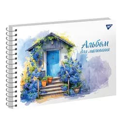 Альбом для малювання Yes Aquarelle A4, 20 аркушів спіраль, в асортименті (130565) - мініатюра 3