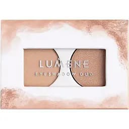Подвійні тіні для повік Lumene Bright Eyes Eyeshadow Duo, відтінок Weightless Beige, 3.2 г