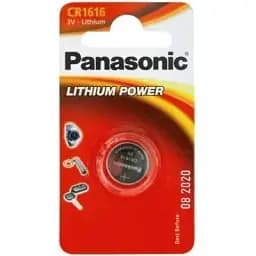 Батарейка Panasonic CR 1616 х 1 LITHIUM (CR-1616EL/1B)
