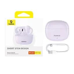 Навушники Baseus Bowie E11 True Wireless Earphones фіолетові A00053500533-Z1 - мініатюра 6