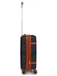 Валіза маленька S ABS-пластик Worldline Airtex 629 56×36×22см 38л Чорна - мініатюра 8