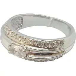 Срібне кільце Харківська ювелірна фабрика з фіанітами. 14571-Р 16