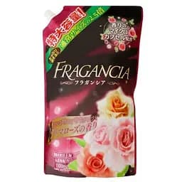 Японський концентрований парфумований кондиціонер для білизни Rocket Soap Fragancia Prima Rose аромат троянди 1500 мл (поповнення)