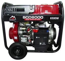 Генератор дизельний Vulkan 6.5 кВт SCD8000