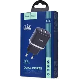 Мережевий зарядний пристрій Hoco N4 Aspiring 2.4A 2USB