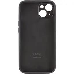 Чохол Silicone Case Full Camera Protective AA для Apple iPhone 13 6.1" Чорний / Black - мініатюра 2