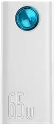 Зовнішній акумулятор (павербанк) Baseus Amblight Digital Display Quick Charge 65W 30000mAh White (PPLG-A02, PPLG000102)