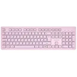 Клавиатура Canyon HKB-W01 Silent Wireless UA Pink (CNS-HKBW01P)