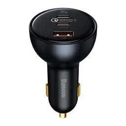 Авто ЗУ Baseus 160W Car Charger 2C+U + кабель - комплект зарядный для авто (TZCC2M-0G / CCZX-160CX) - мініатюра 2