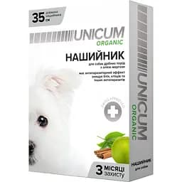 Ошейник Unicum Organic от блох и клещей для собак 35 см (UN-023)