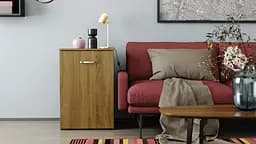 Стіл-тумба трансформер Смарт 1/2 Ferrum-decor 750x1450x600 ДСП Дуб Сонома Трюфель 16 мм (FRD-105078) - мініатюра 11